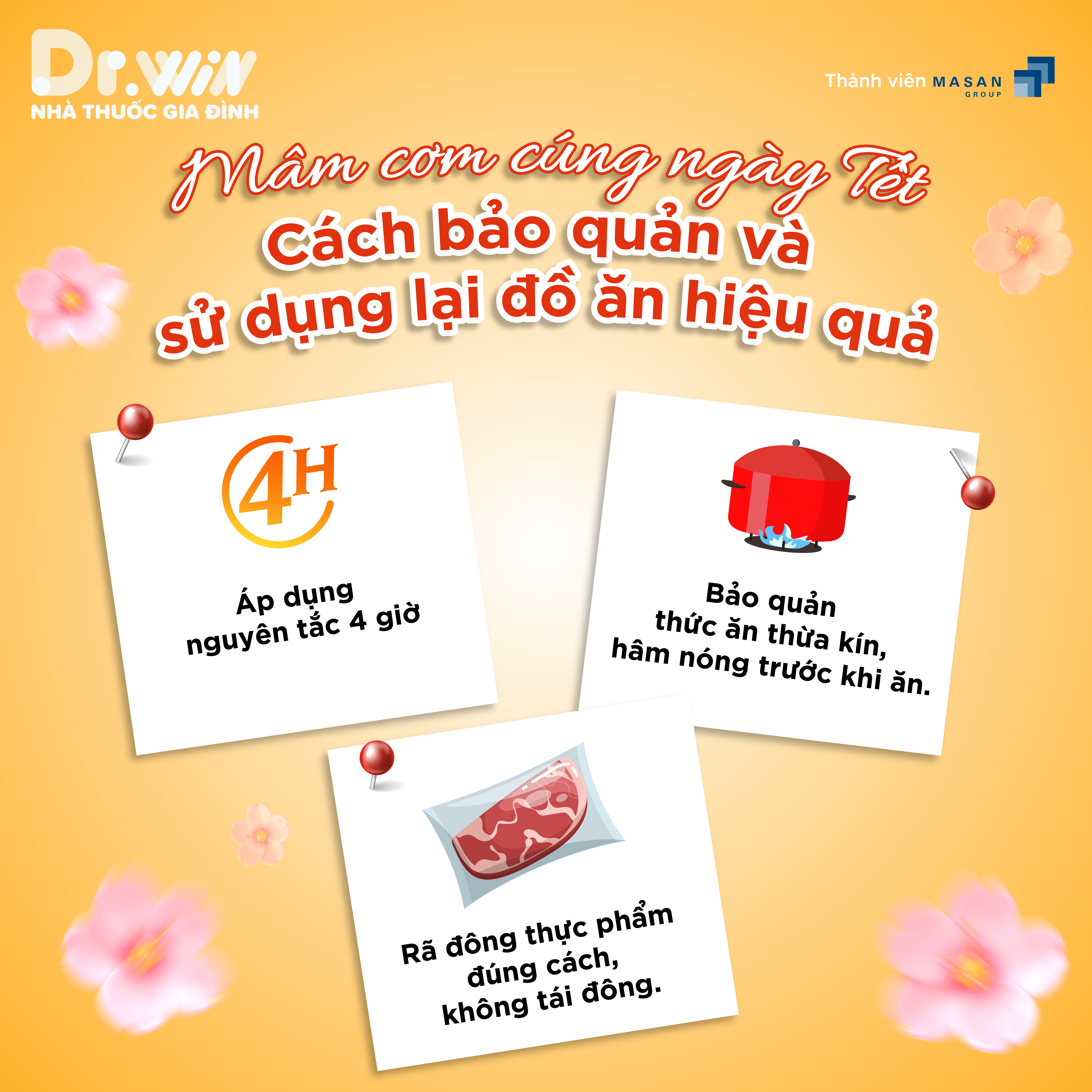 CÁC LƯU Ý VỀ THỰC PHẨM NGÀY TẾT  2