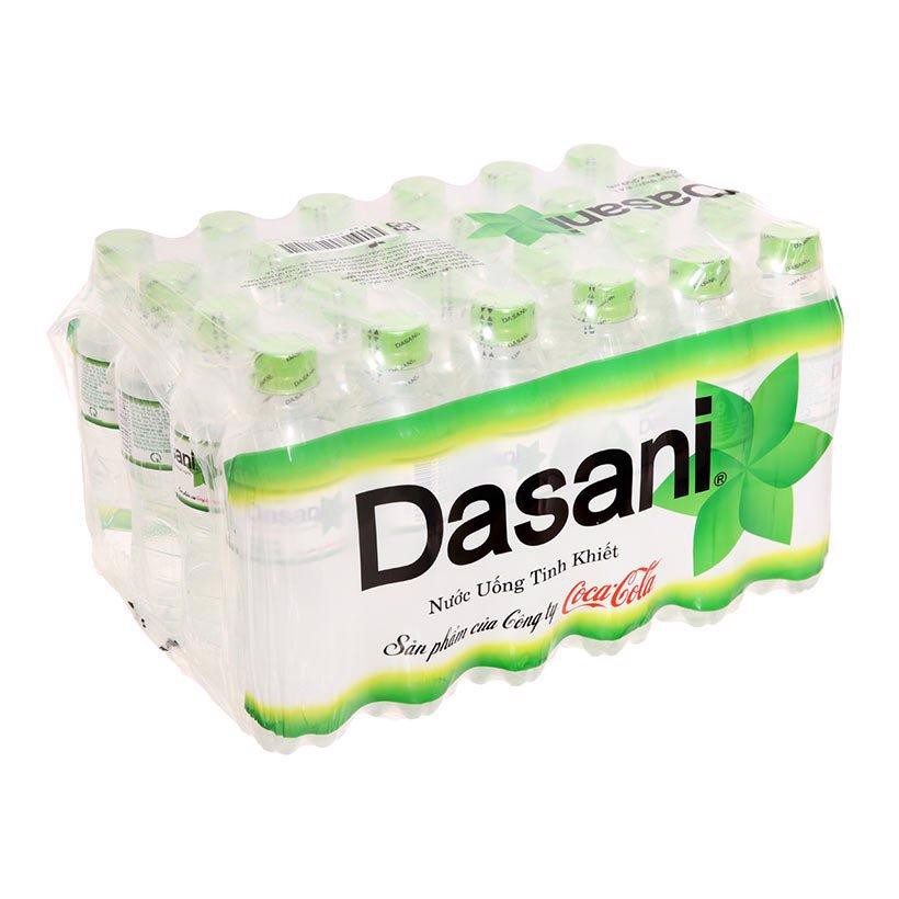 Thùng 24 chai nước tinh khiết Dasani 350ml